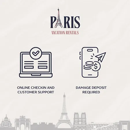 Lejlighed Champ De Mars & Eiffel Tower -1br - Vacation
