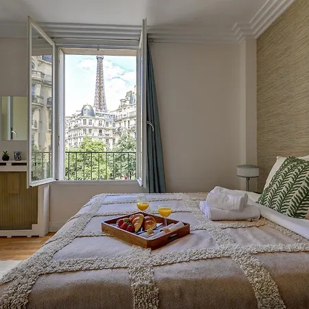 Champ De Mars & Eiffel Tower -1br - Vacation Daire *