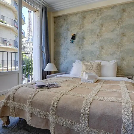 Daire Champ De Mars & Eiffel Tower -1br - Vacation *